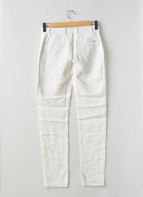 Pantalon slim blanc LA CIBLE ROUGE pour homme