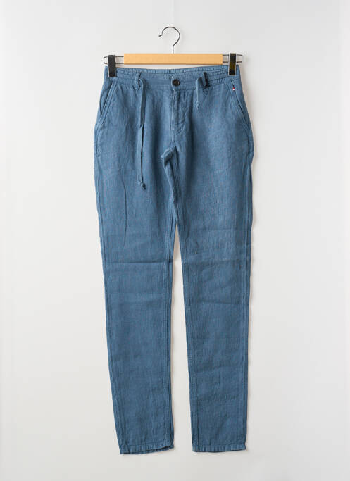 Pantalon slim bleu LA CIBLE ROUGE pour homme