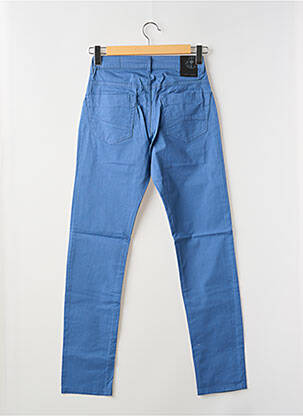 Pantalon slim stretch taille normale bleu LA CIBLE ROUGE homme
