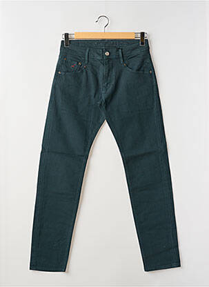 Pantalon droit stretch taille normale vert LA CIBLE ROUGE homme