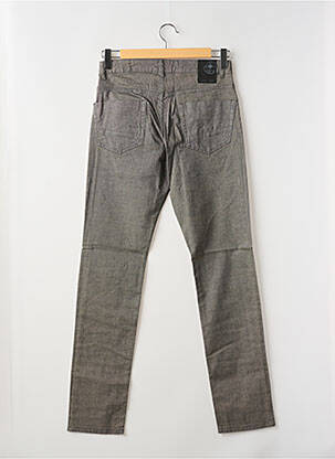 Pantalon droit stretch taille normale gris LA CIBLE ROUGE homme