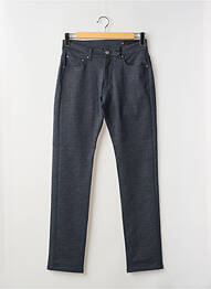 Pantalon droit stretch taille normale noir LA CIBLE ROUGE homme