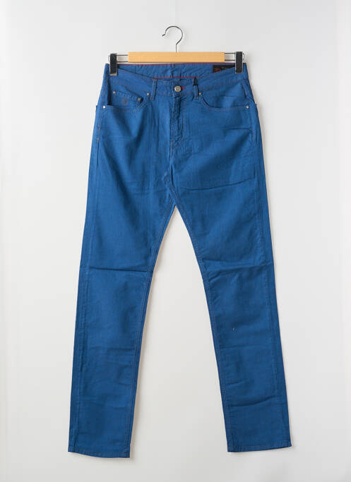Pantalon slim bleu LA CIBLE ROUGE pour homme