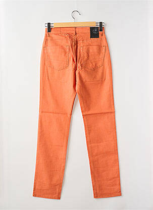 Pantalon droit stretch taille normale orange LA CIBLE ROUGE homme