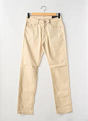 Pantalon droit beige LA CIBLE ROUGE pour homme seconde vue