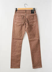 Pantalon droit marron LA CIBLE ROUGE pour homme seconde vue