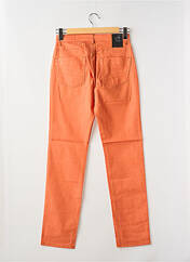 Pantalon droit orange LA CIBLE ROUGE pour homme seconde vue