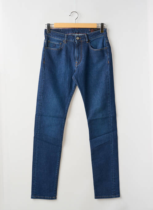 Jeans coupe slim bleu LA CIBLE ROUGE pour homme