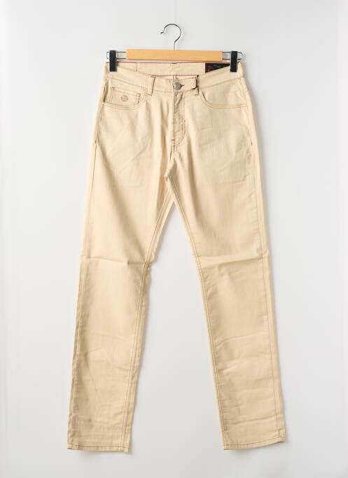 Pantalon droit beige LA CIBLE ROUGE pour homme
