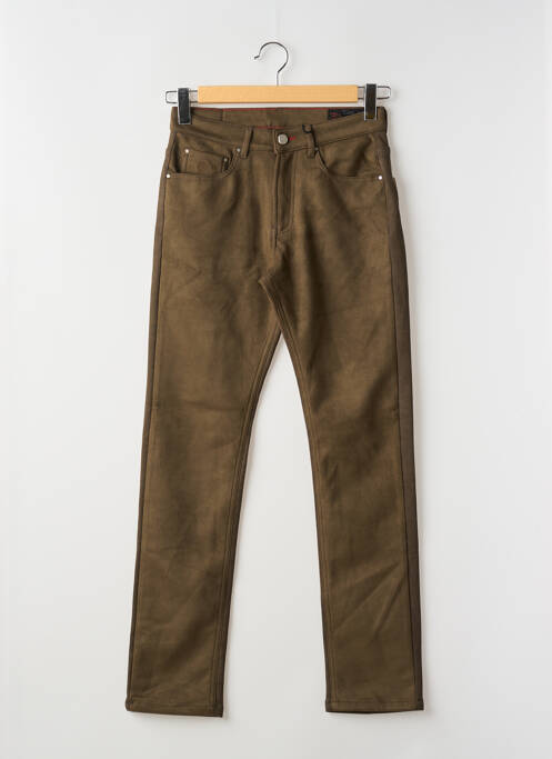 Pantalon slim vert LA CIBLE ROUGE pour homme