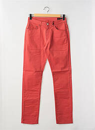 Pantalon droit stretch taille normale orange LA CIBLE ROUGE homme