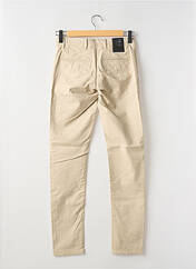 Pantalon chino beige LA CIBLE ROUGE pour homme seconde vue