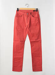 Pantalon droit orange LA CIBLE ROUGE pour homme seconde vue