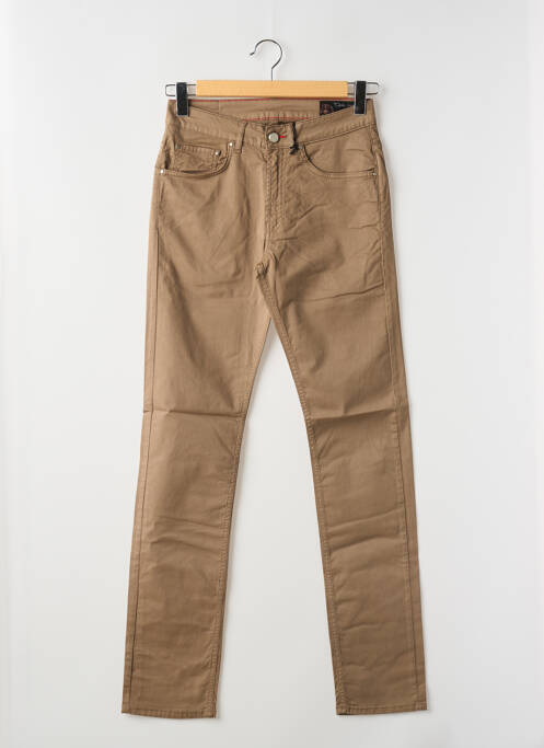 Pantalon droit marron LA CIBLE ROUGE pour homme