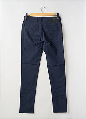 Pantalon chino stretch taille normale bleu LA CIBLE ROUGE homme