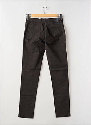 Pantalon chino stretch taille normale noir LA CIBLE ROUGE homme