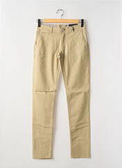 Pantalon chino beige LA CIBLE ROUGE pour homme seconde vue