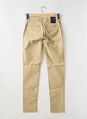 Pantalon chino beige LA CIBLE ROUGE pour homme seconde vue