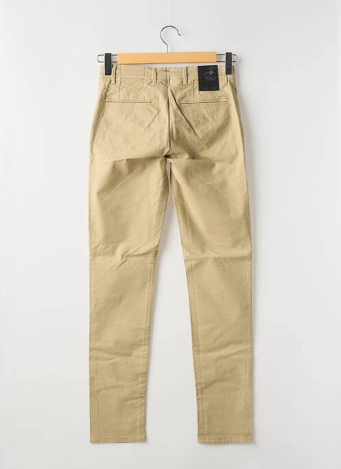 Pantalon chino beige LA CIBLE ROUGE pour homme