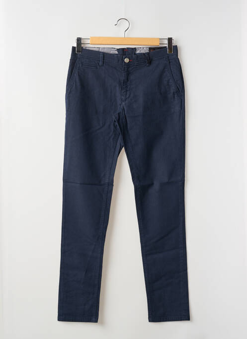 Pantalon chino bleu LA CIBLE ROUGE pour homme