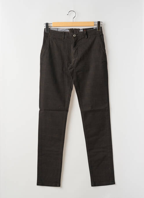 Pantalon chino noir LA CIBLE ROUGE pour homme