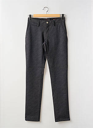 Pantalon chino stretch taille normale noir LA CIBLE ROUGE homme
