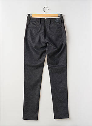 Pantalon chino stretch taille normale noir LA CIBLE ROUGE homme