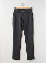 Pantalon chino noir LA CIBLE ROUGE pour homme seconde vue