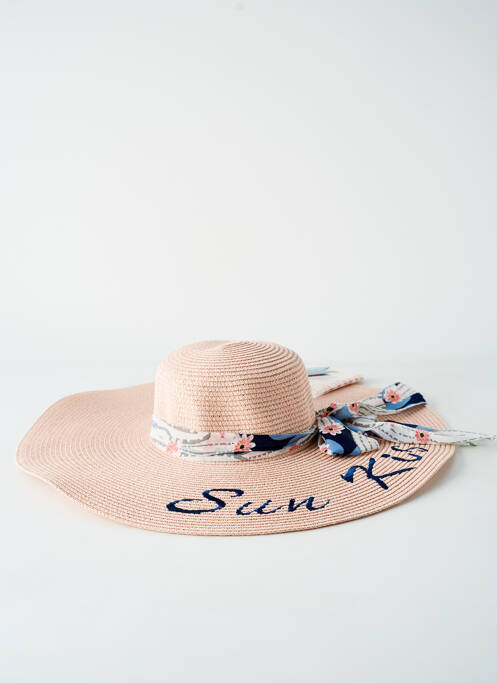 Chapeau rose VL COLLECTION pour femme