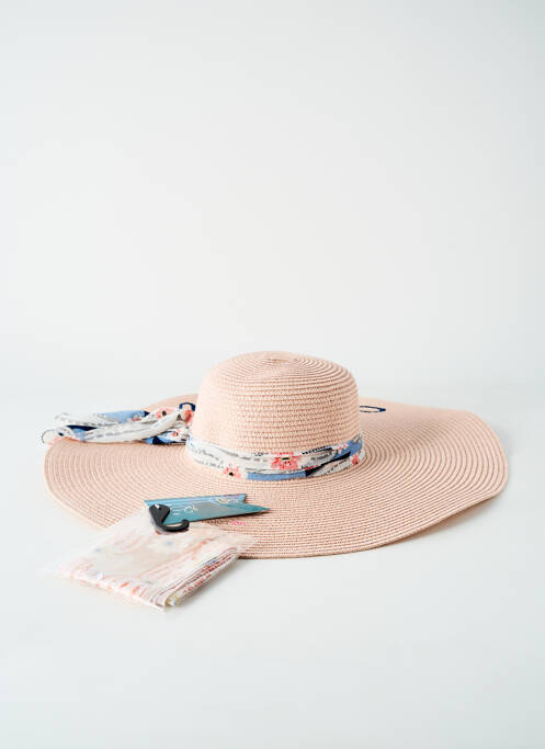 Chapeau rose VL COLLECTION pour femme