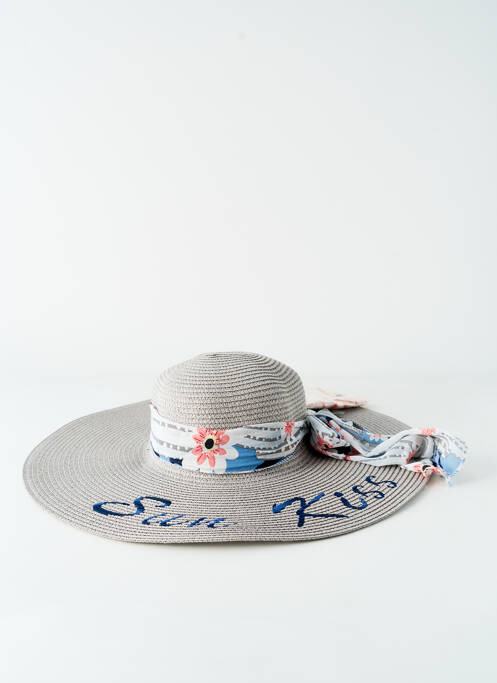 Chapeau gris VL COLLECTION pour femme