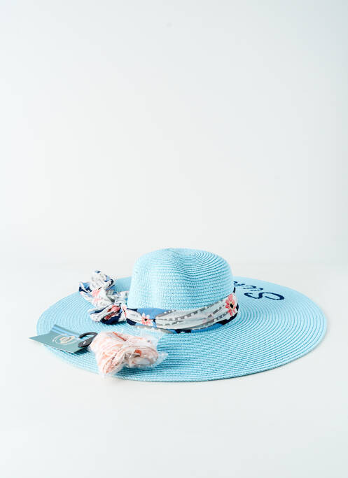Chapeau bleu VL COLLECTION pour femme