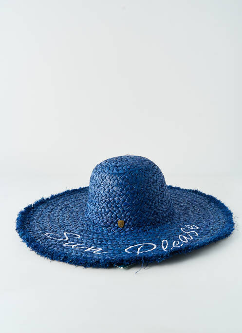 Chapeau bleu VL COLLECTION pour femme