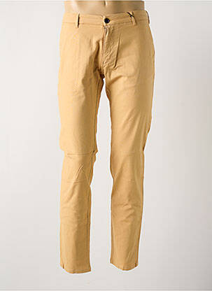 Pantalon chino poches beige LA CIBLE ROUGE homme
