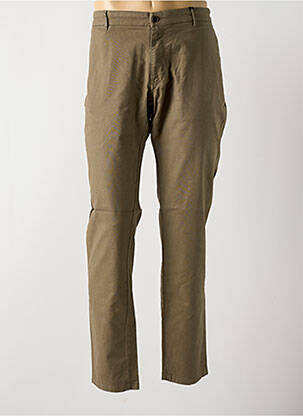 Pantalon chino poches vert LA CIBLE ROUGE homme