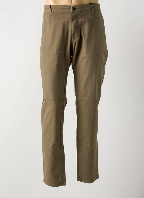 Pantalon chino vert LA CIBLE ROUGE homme