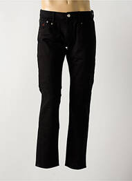 Pantalon droit stretch taille normale noir LA CIBLE ROUGE homme