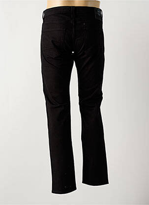 Pantalon droit stretch taille normale noir LA CIBLE ROUGE homme