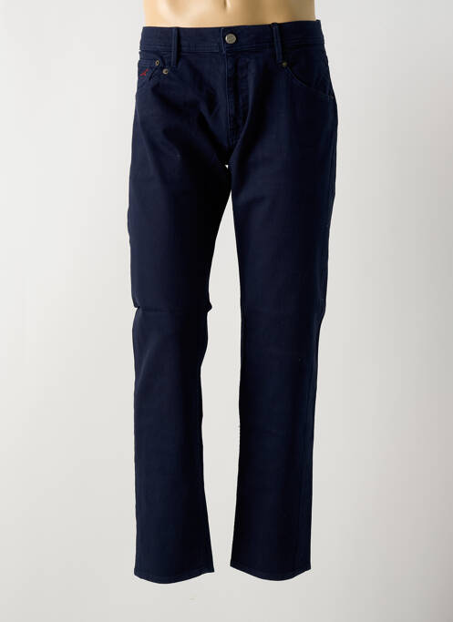 Pantalon droit bleu LA CIBLE ROUGE pour homme