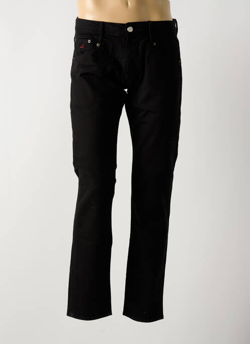 Pantalon droit noir LA CIBLE ROUGE pour homme