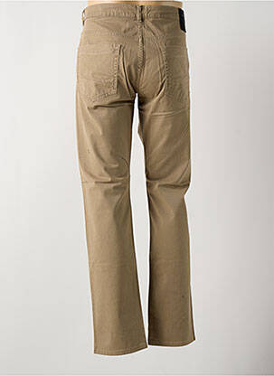 Pantalon droit coupe droite beige LA CIBLE ROUGE homme