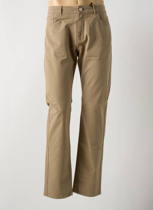 Pantalon droit beige LA CIBLE ROUGE pour homme