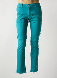 Pantalon chino poches bleu LA CIBLE ROUGE homme
