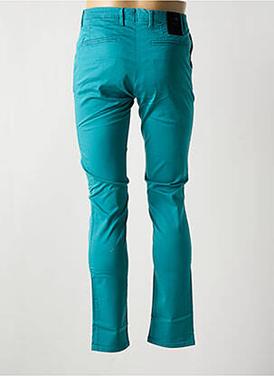 Pantalon chino poches bleu LA CIBLE ROUGE homme