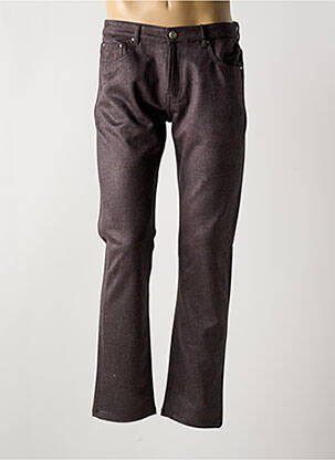 Pantalon droit coupe droite gris LA CIBLE ROUGE homme