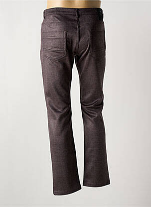 Pantalon droit coupe droite gris LA CIBLE ROUGE homme