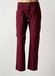 Pantalon droit coupe droite rouge LA CIBLE ROUGE homme