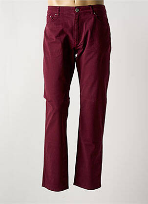 Pantalon droit coupe droite rouge LA CIBLE ROUGE homme
