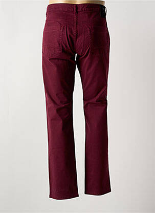 Pantalon droit coupe droite rouge LA CIBLE ROUGE homme