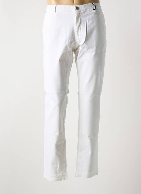 Pantalon chino blanc LA CIBLE ROUGE pour homme